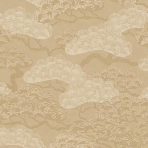 DecoratorsBest Bonsai Grove Sand Beige Wallpaper