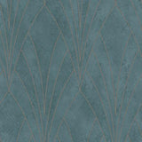DecoratorsBest Gatsby Glamour Green Texture Ground Wallpaper