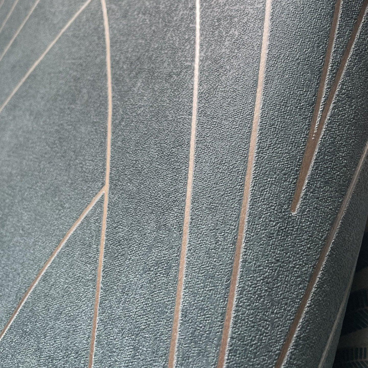 DecoratorsBest Gatsby Glamour Green Texture Ground Wallpaper