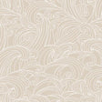 DecoratorsBest Big Wave Beige Cream Wallpaper