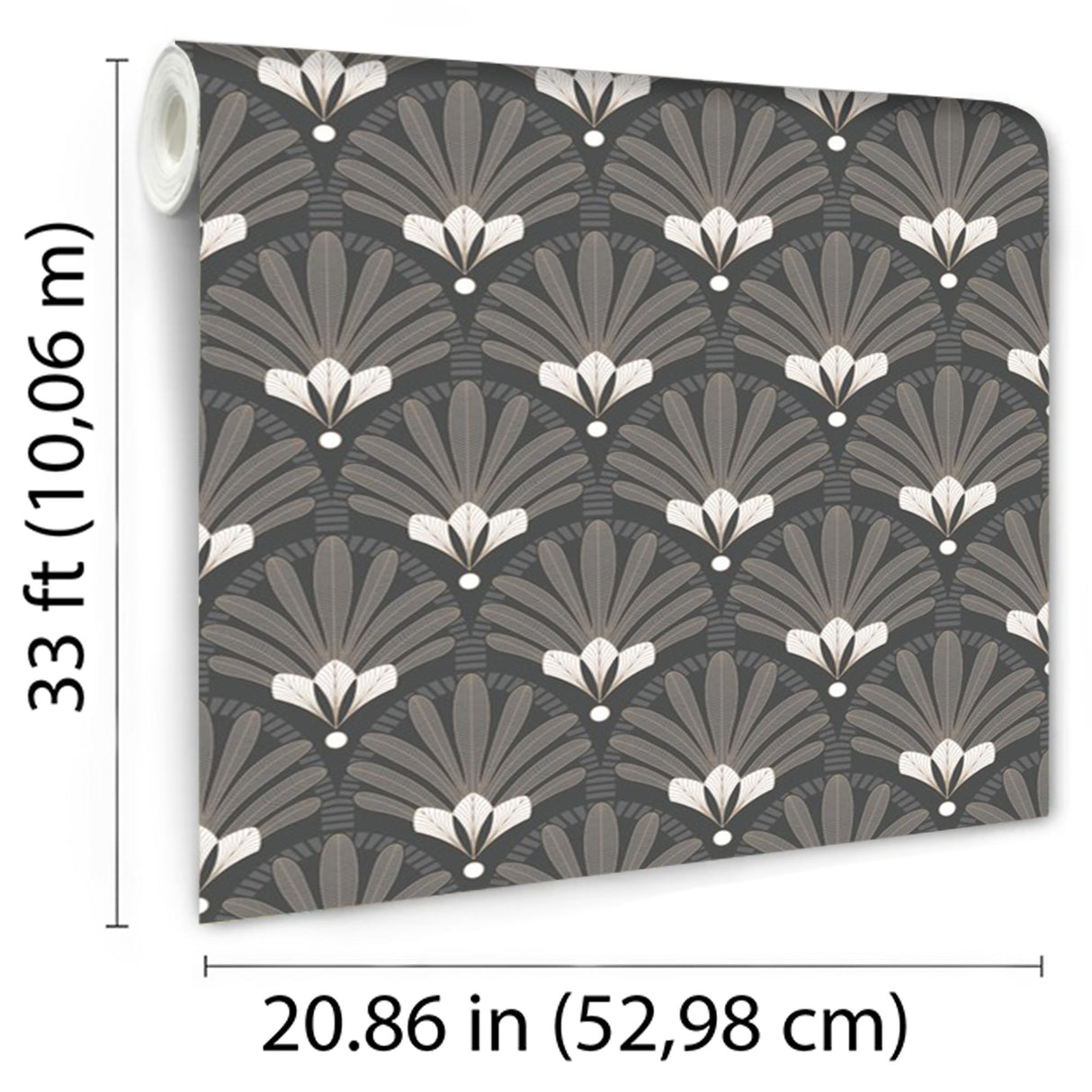 DecoratorsBest Elysian Fan Black Wallpaper