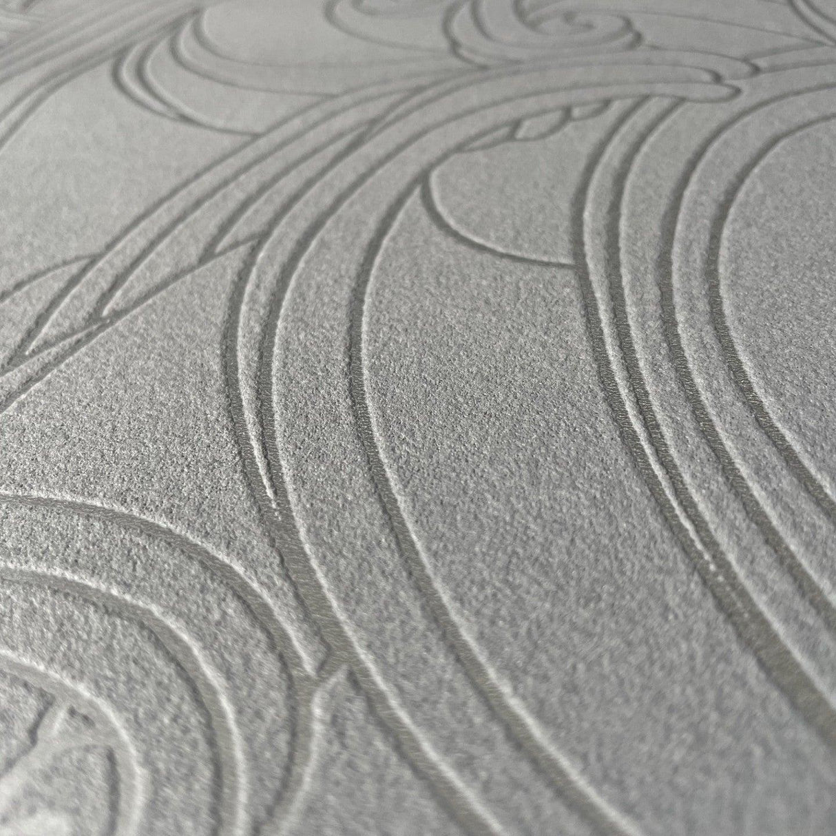 DecoratorsBest Big Wave Grey Wallpaper