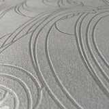 DecoratorsBest Big Wave Grey Wallpaper