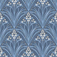 DecoratorsBest Victorian Bloom Blue Wallpaper