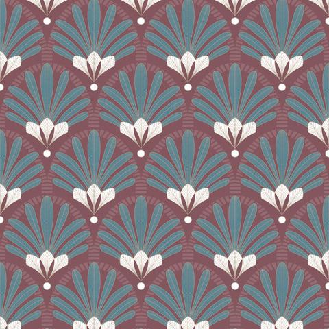 DecoratorsBest Elysian Fan Red Wallpaper