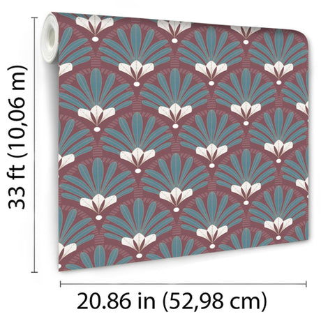 DecoratorsBest Elysian Fan Red Wallpaper