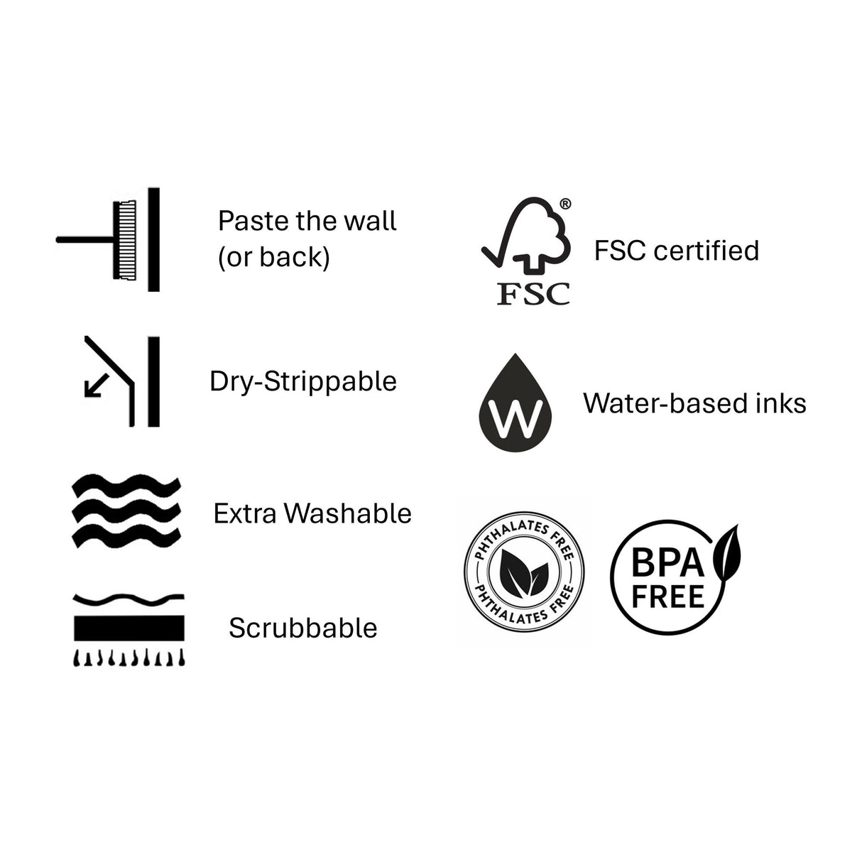 DecoratorsBest Big Wave Black Wallpaper