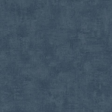 DecoratorsBest Washed Linen Texture Deep Blue Navy Blue Wallpaper