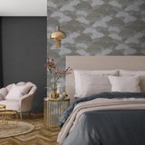 DecoratorsBest Bonsai Grove Dark Grey Wallpaper