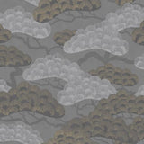 DecoratorsBest Bonsai Grove Dark Grey Wallpaper
