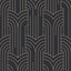 DecoratorsBest Arch Deco Black & Silver Wallpaper