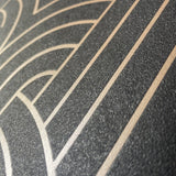 DecoratorsBest Arch Deco Black & Silver Wallpaper