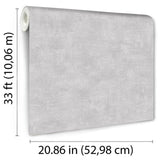 DecoratorsBest Washed Linen Texture Light Grey Wallpaper