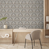 DecoratorsBest Victorian Bloom Black & Beige Wallpaper