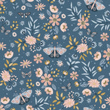 DecoratorsBest Whimsical Meadow Blue Wallpaper