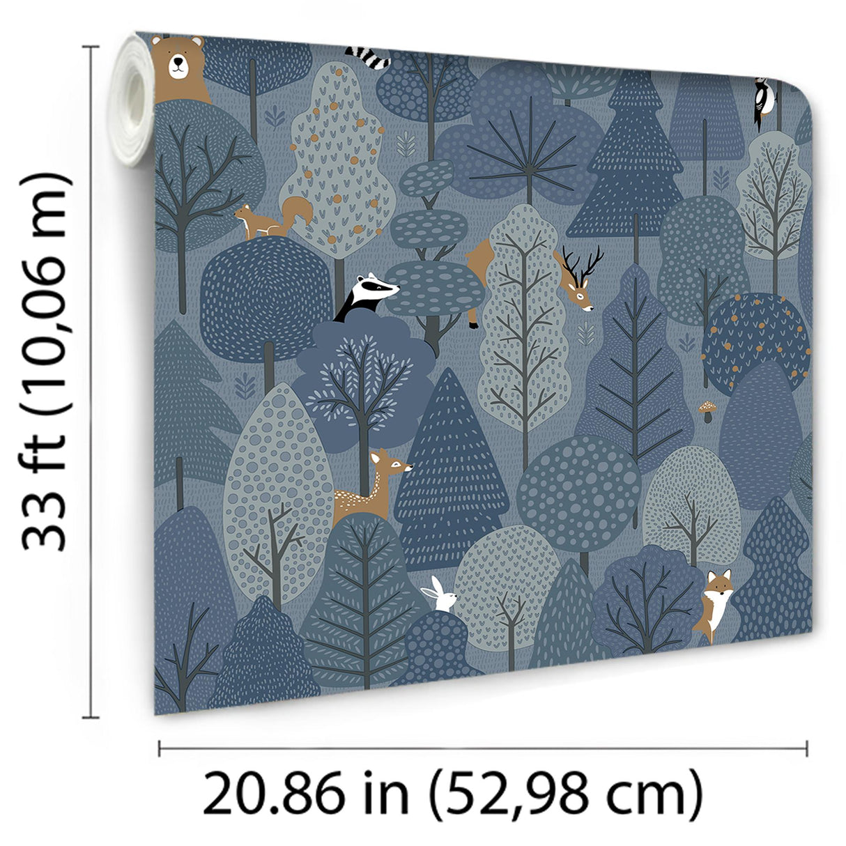 DecoratorsBest Enchanted Forest Starry Night Wallpaper