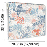 DecoratorsBest Graffiti Blue Wallpaper
