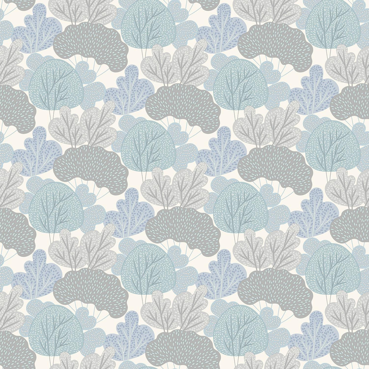 DecoratorsBest Little Woods Blue Wallpaper