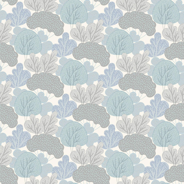 DecoratorsBest Little Woods Blue Wallpaper