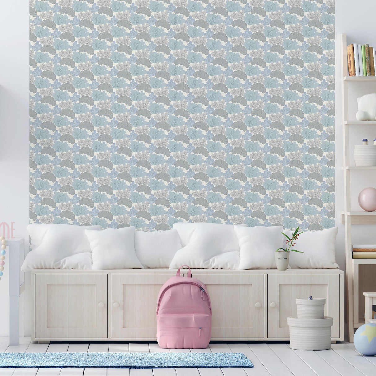 DecoratorsBest Little Woods Blue Wallpaper