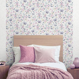 DecoratorsBest Whimsical Meadow Pink Wallpaper