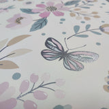 DecoratorsBest Whimsical Meadow Pink Wallpaper
