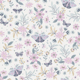 DecoratorsBest Whimsical Meadow Pink Wallpaper