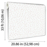 DecoratorsBest Hand Drawn Confetti Dots Pink Wallpaper