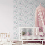 DecoratorsBest Mini Lovely Flowers Pink Wallpaper