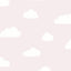 DecoratorsBest Clouds Pink Pastel Wallpaper
