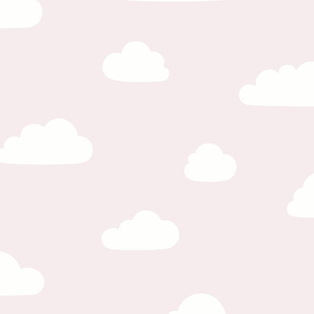 DecoratorsBest Clouds Pink Pastel Wallpaper