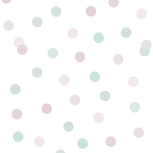DecoratorsBest Polka Dot Party Pink Wallpaper