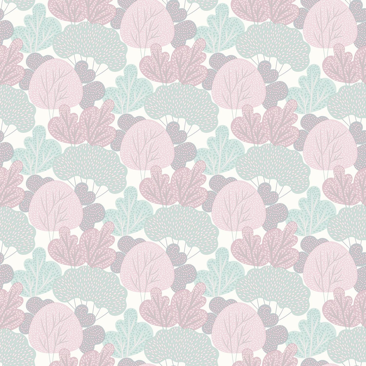 DecoratorsBest Little Woods Blush Wallpaper