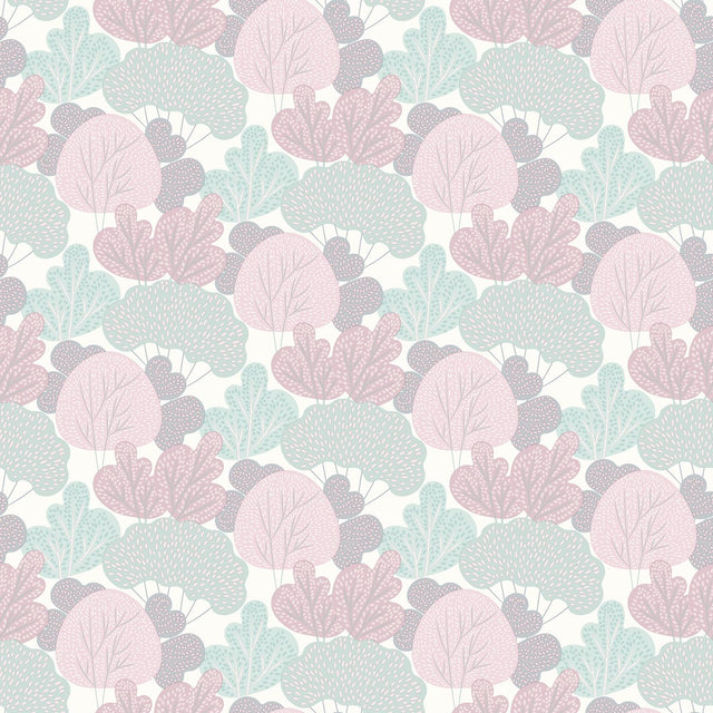 DecoratorsBest Little Woods Blush Wallpaper