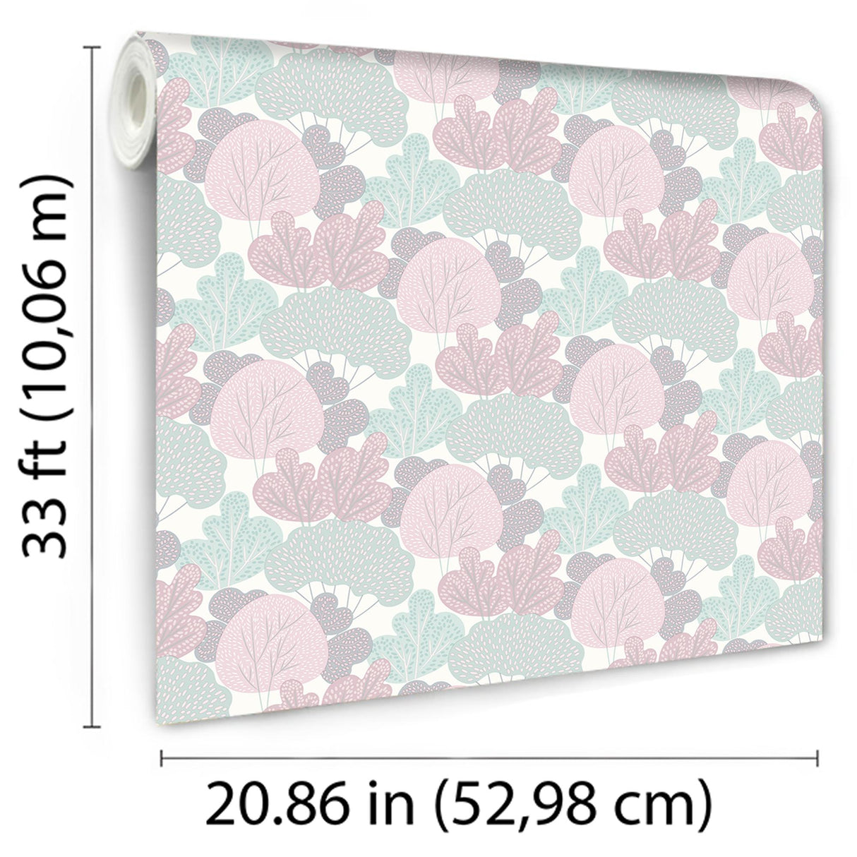 DecoratorsBest Little Woods Blush Wallpaper