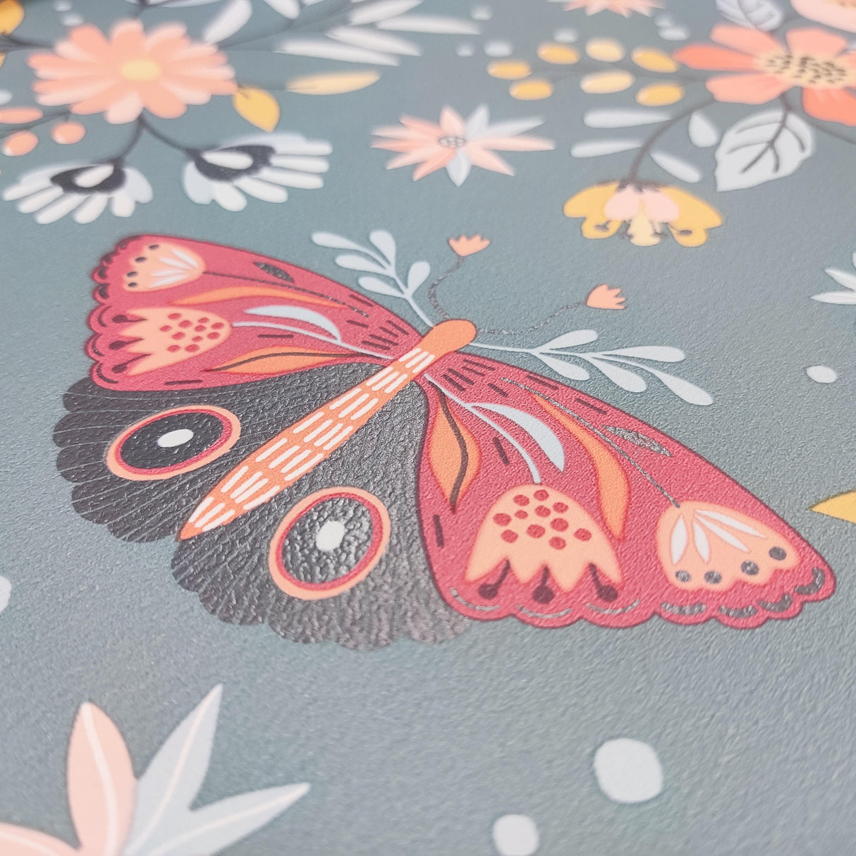DecoratorsBest Whimsical Meadow Green Wallpaper