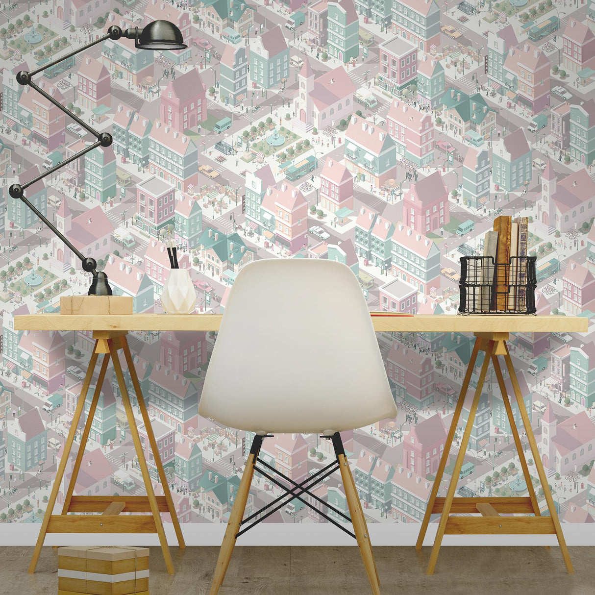 DecoratorsBest Notting Hill Pink Wallpaper