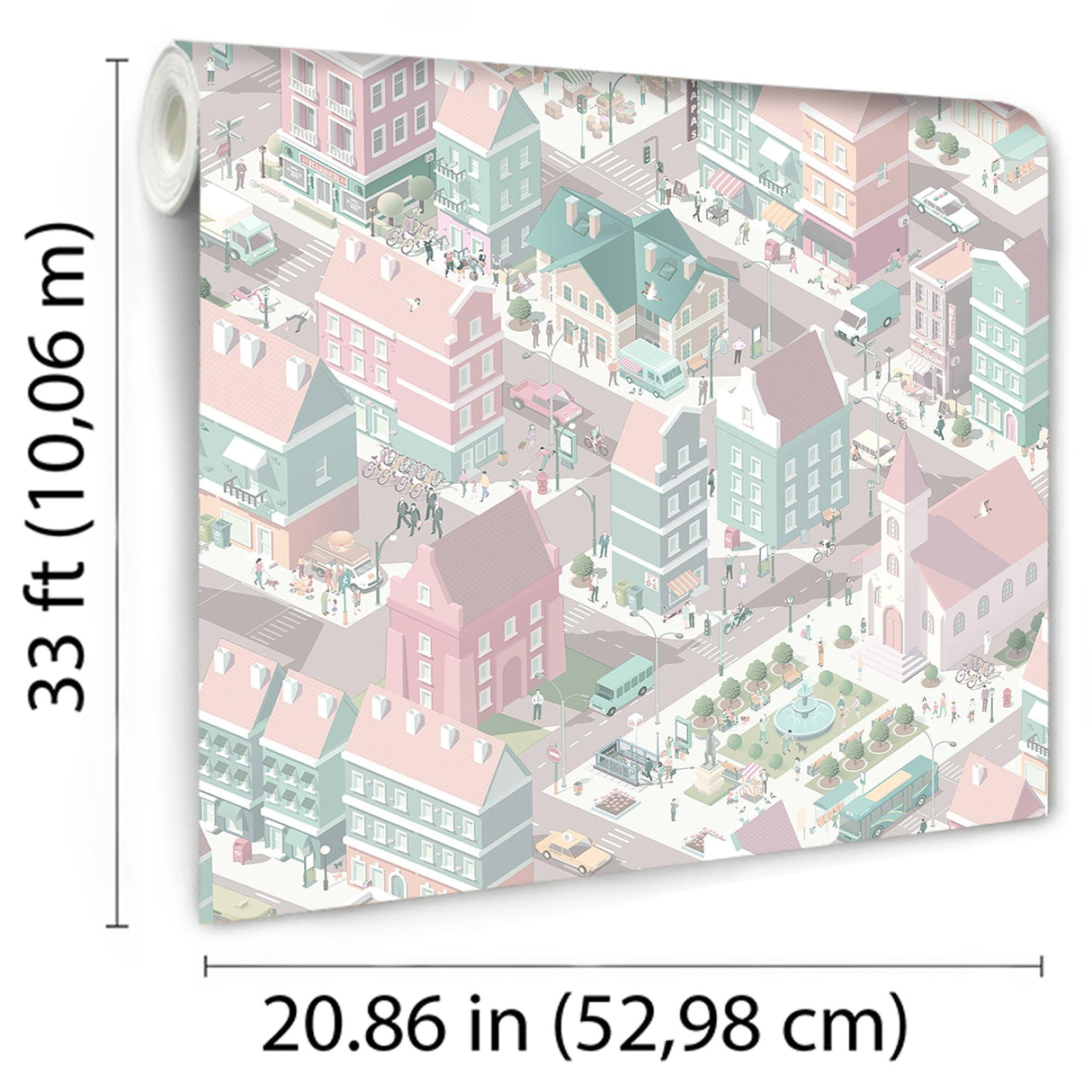 DecoratorsBest Notting Hill Pink Wallpaper