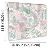 DecoratorsBest Notting Hill Pink Wallpaper