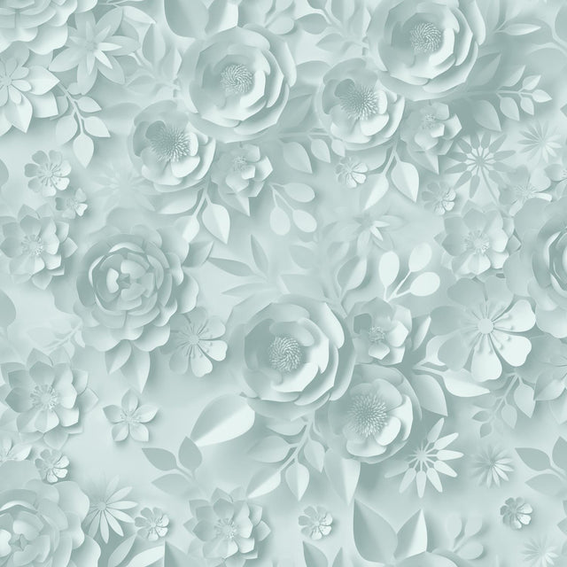 DecoratorsBest Paper Flowers Green Wallpaper