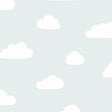 DecoratorsBest Clouds Aqua Pastel Wallpaper