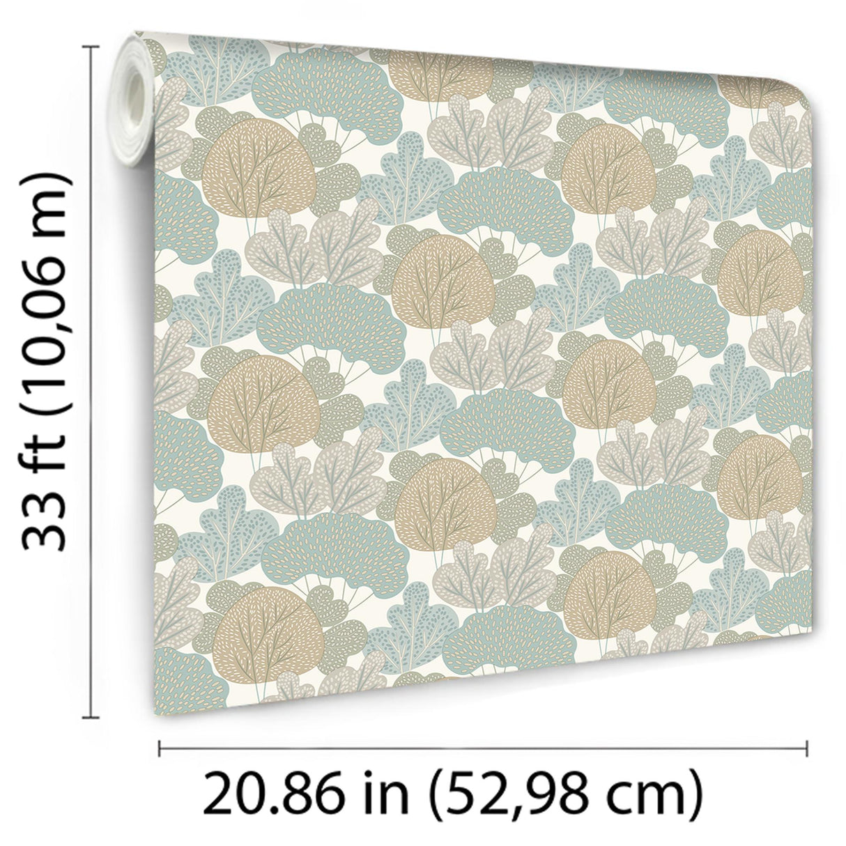 DecoratorsBest Little Woods Neutral Wallpaper