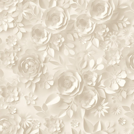 DecoratorsBest Paper Flowers Beige Wallpaper