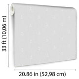 DecoratorsBest Anchors Away Grey Wallpaper