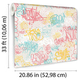 DecoratorsBest Graffiti Multicolor Wallpaper