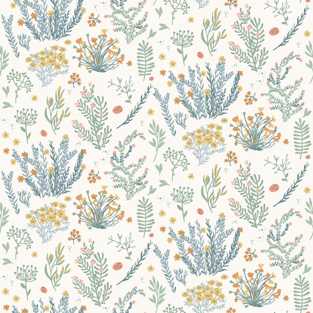 DecoratorsBest Mini Lovely Flowers Multi Color Wallpaper
