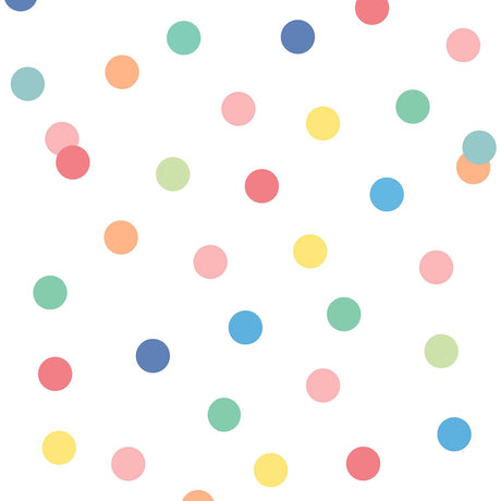DecoratorsBest Polka Dot Party Multicolor Wallpaper
