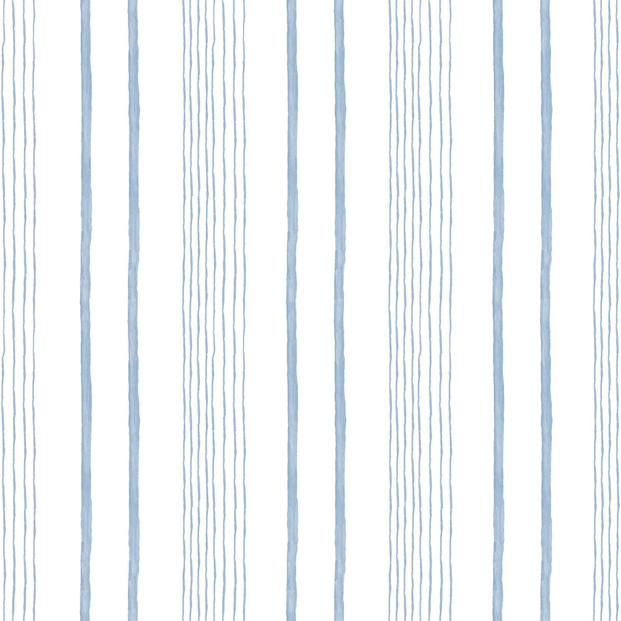DecoratorsBest Hand Drawn Stripe Blue Wallpaper