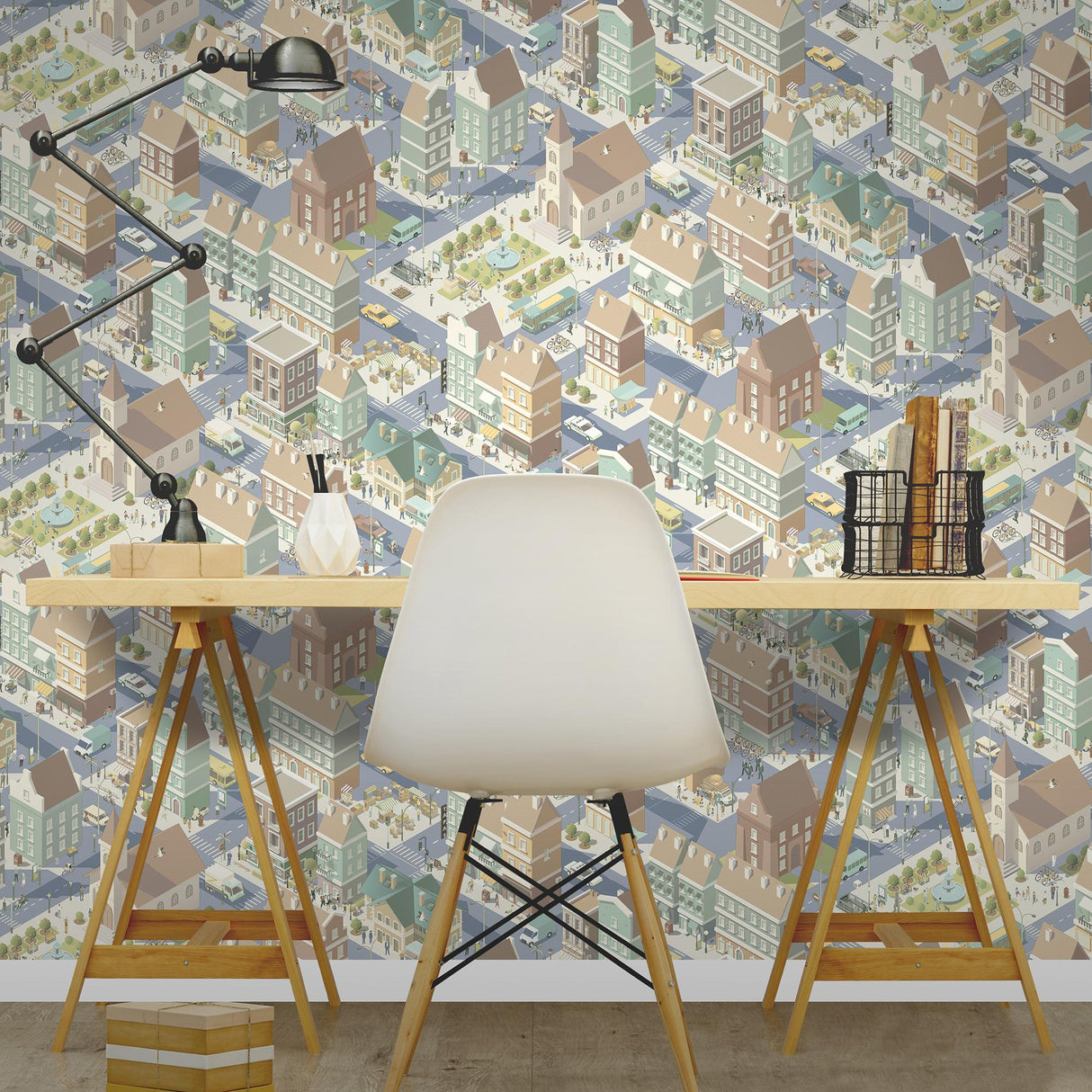 DecoratorsBest Notting Hill Blue Wallpaper
