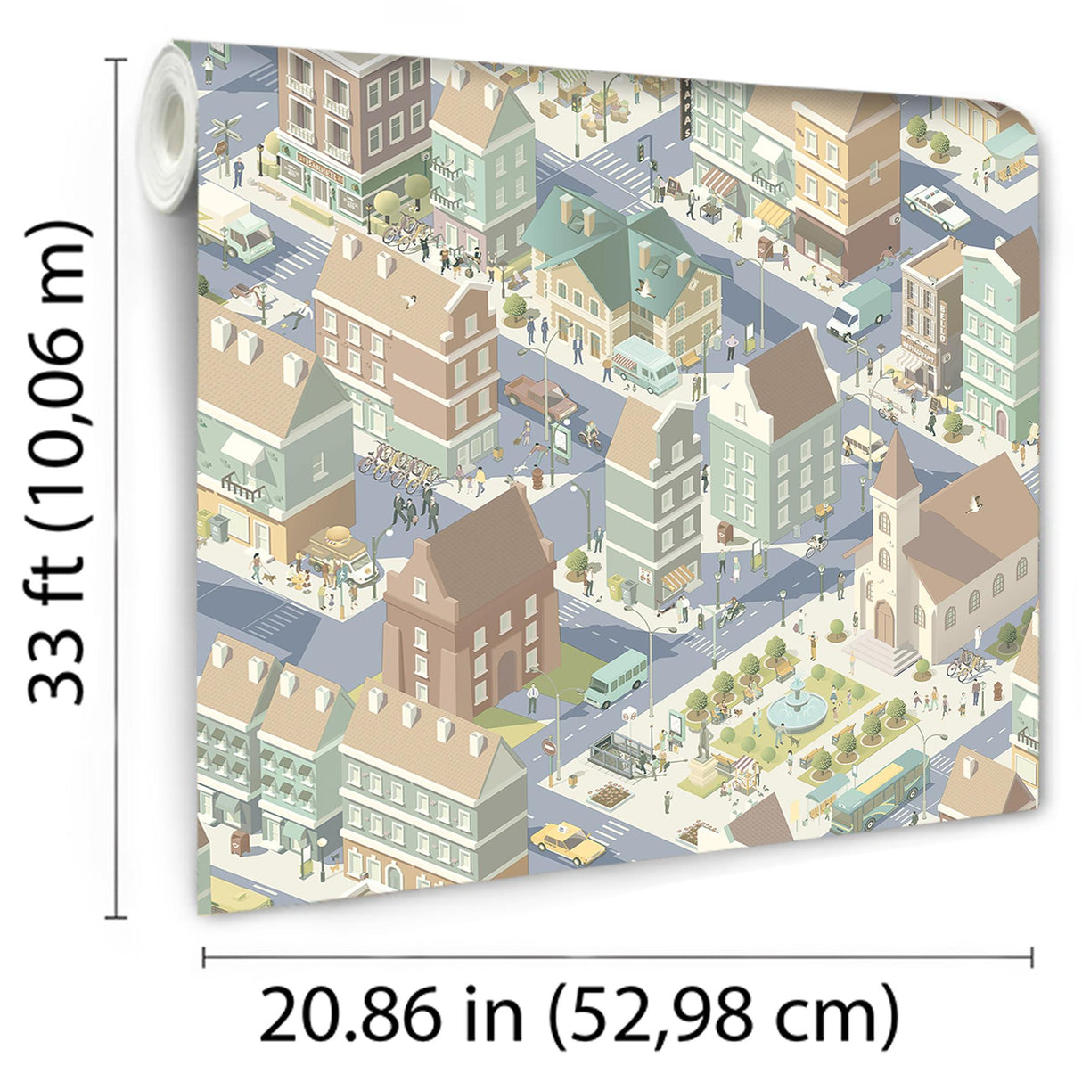 DecoratorsBest Notting Hill Blue Wallpaper